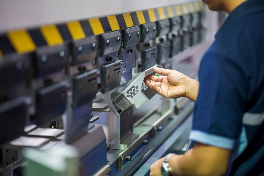 Sheet metal bending process