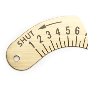 Engraved Brass Instrument Dial