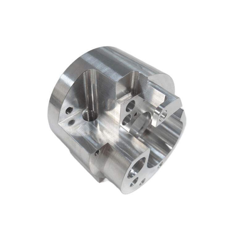 Aluminum 2024-T8510 CNC machined material sample
