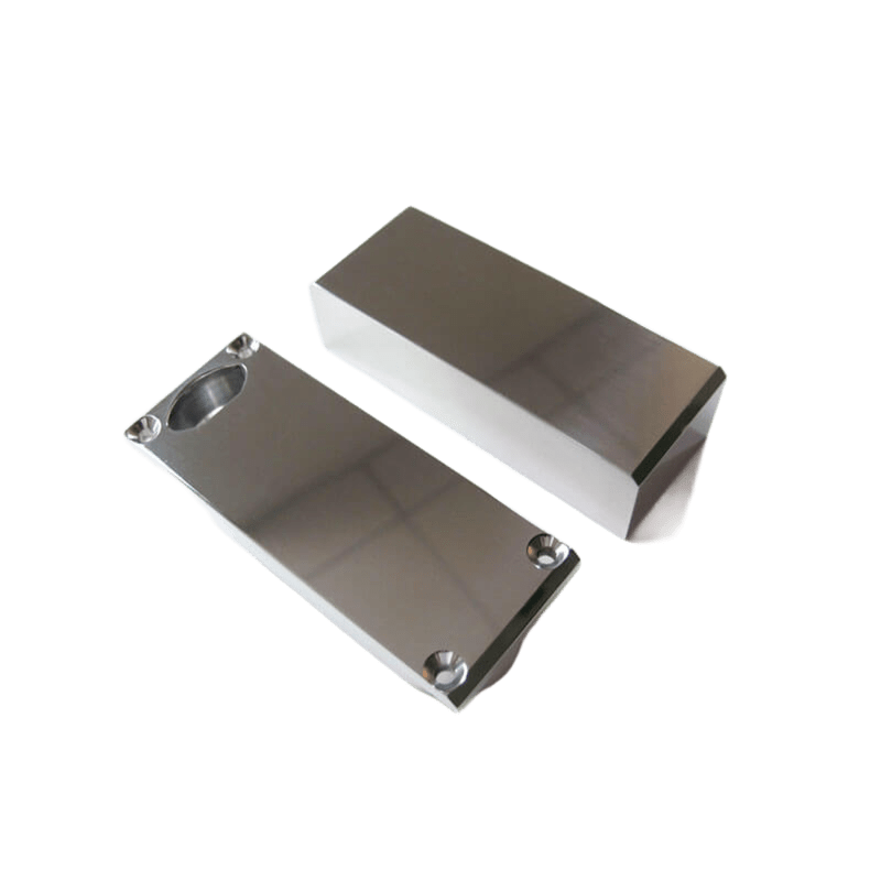 Aluminum 5052 CNC machined material sample
