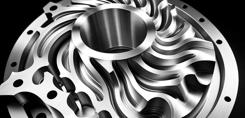 Complex EDM-Cut Turbine Housing