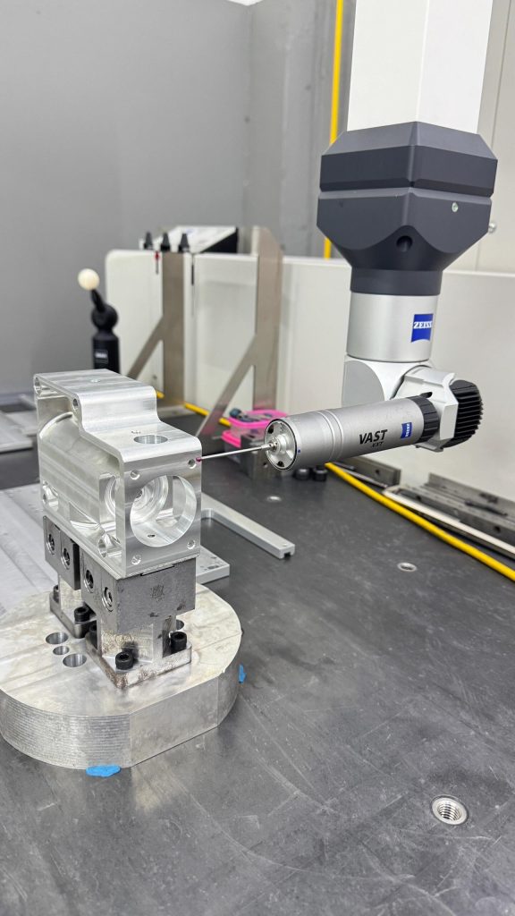 YXT CNC machine shop - coordinate measuring machine inspection