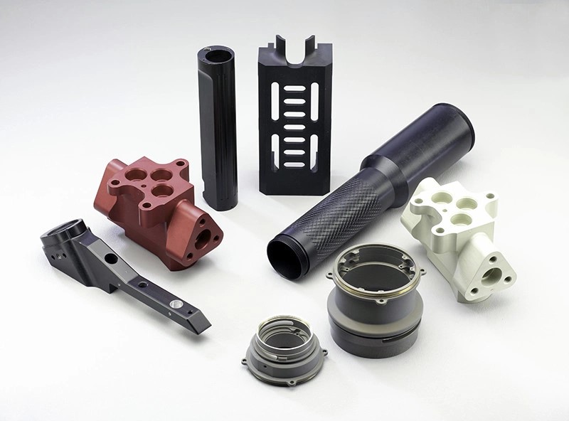 YXT CNC machine shop - mixed custom machined components