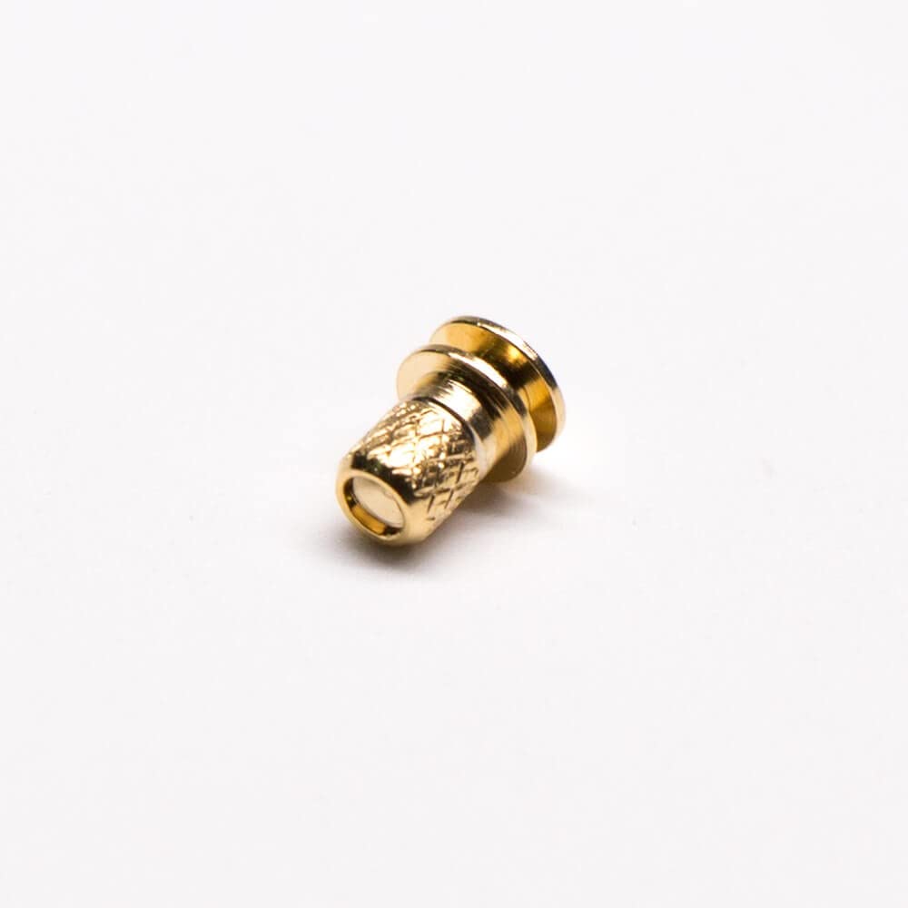 Gold plated precision connector component