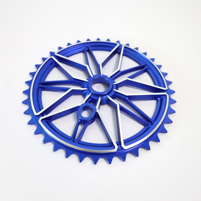 Hard-Anodized Al6061 Spoked Gear