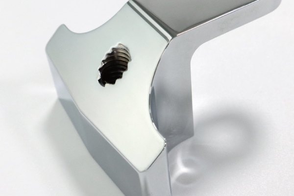 Decorative plated precision aluminum component