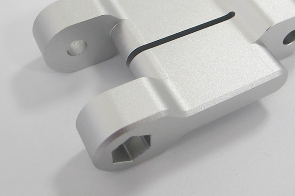 Bead blasted aluminum surface finish