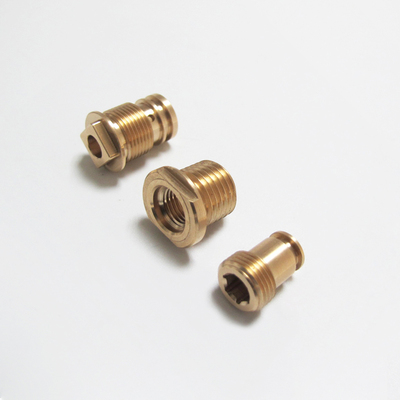 Brass Swiss Turned Threaded Fittings