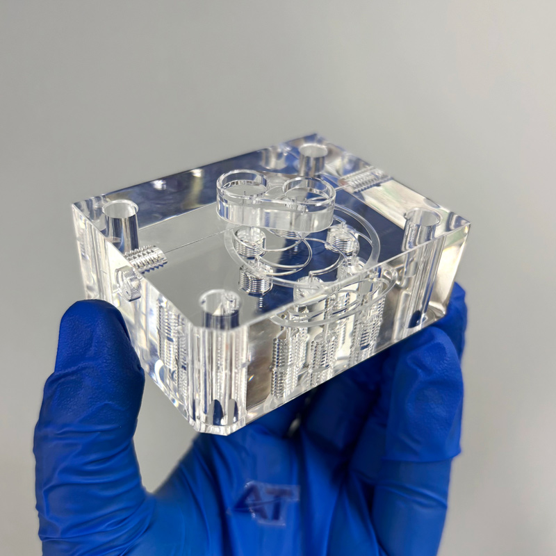Medical PMMA Turned Manifold
