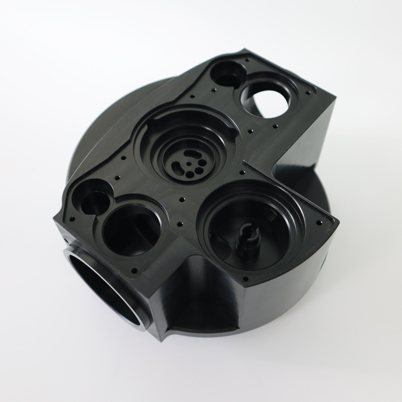 POM CNC Turned Valve Housing