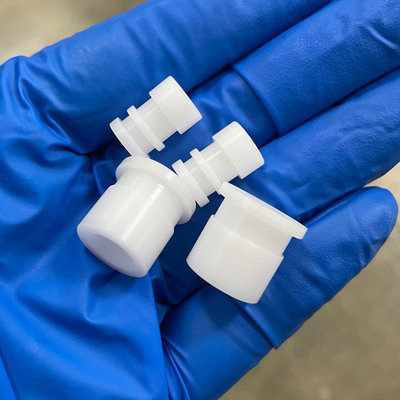 POM Swiss Turned Valve Components