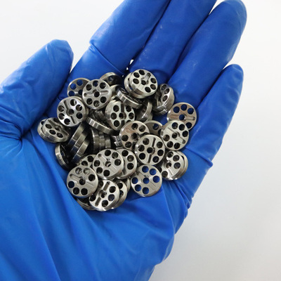 S304 Swiss Machined Perforated Discs