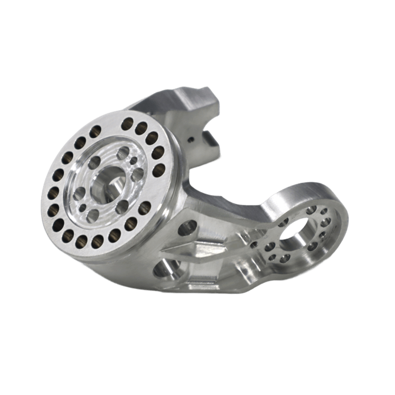 Aluminum 7075-T6 CNC machined material sample