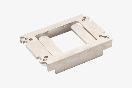 Finished precision housing with machined interfaces