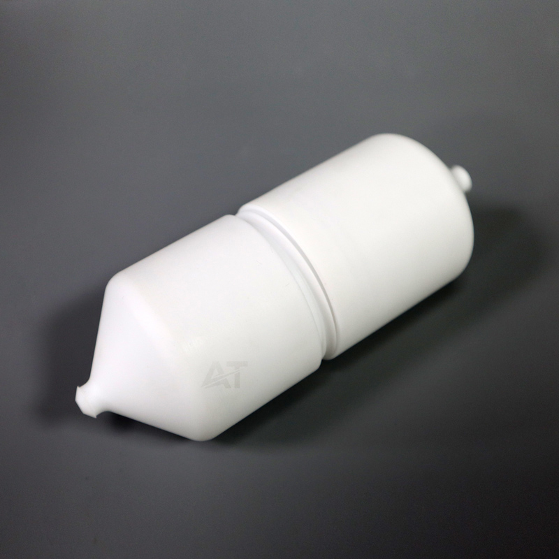 Precision machined PTFE mixing and reaction component