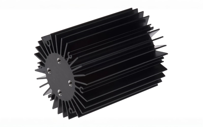 Star and Radial Heat Sinks aluminum thermal component