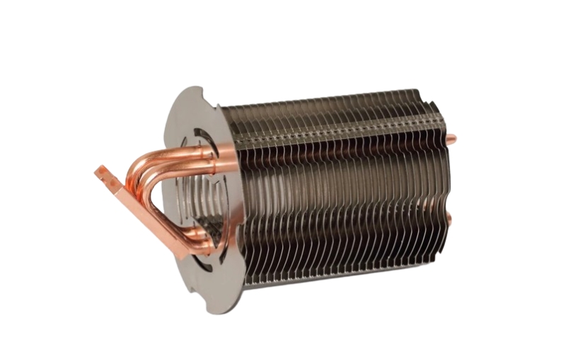 Zipper Fin Heat Sinks aluminum thermal component